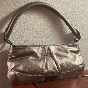 Elegant Silver Women's Handbag